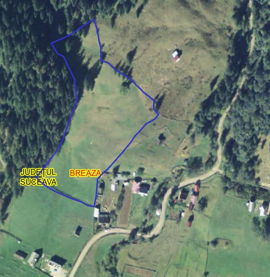 Teren Intravilan 11.844 MP, Breaza, Jud. Suceava
