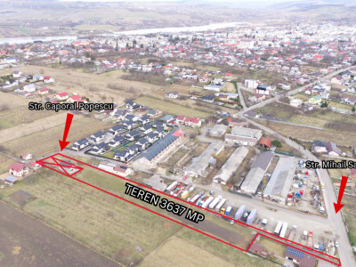Teren Intravilan in Falticeni, Dumbrava Minunata - 3637 MP