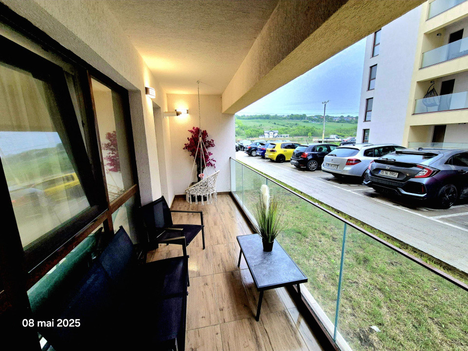 Apartament 2 camere cu balcon si parcare inclusa, la marginea lacului Aroneanu