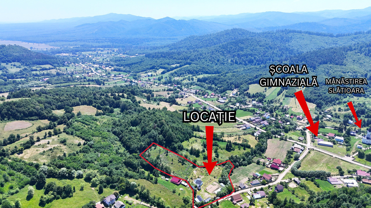 Casa+Teren+Anexe, 10.000 mp in Slatioara, Rasca