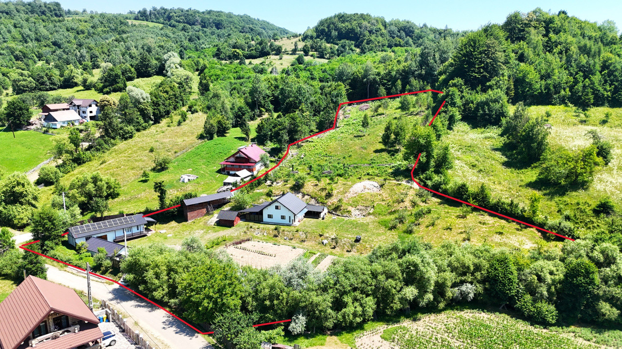Casa+Teren+Anexe, 10.000 mp in Slatioara, Rasca