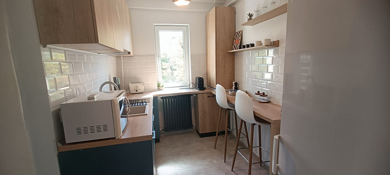 Apartament 2 camere ultracentral, complet mobilat și utilat – Podu Roș