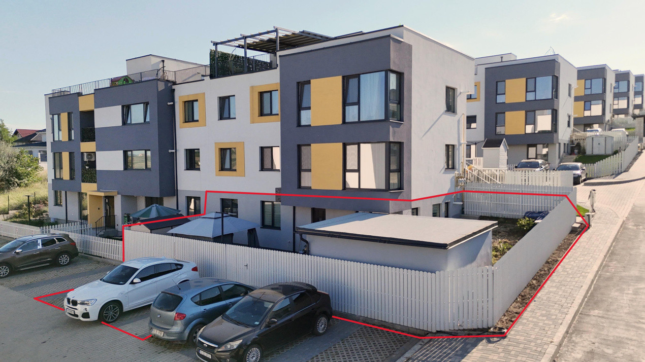 Apartament 3 Camere + Gradina si Terasa 129 mp - Rediu