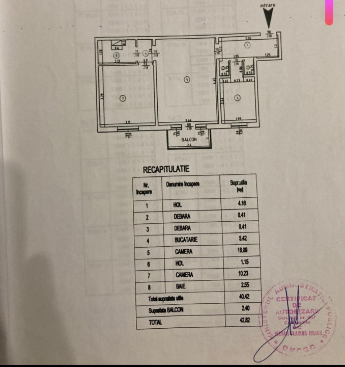 Apartament cu 2 camere semidecomandat in Zimbru, renovat, mobilat si utilat!