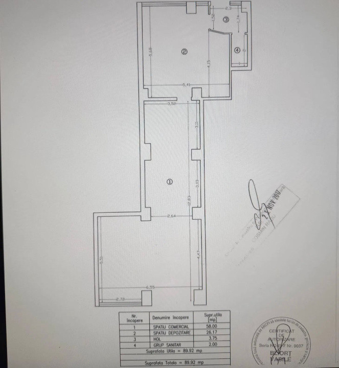 Spațiu comercial de închiriat, zona Centru Iași