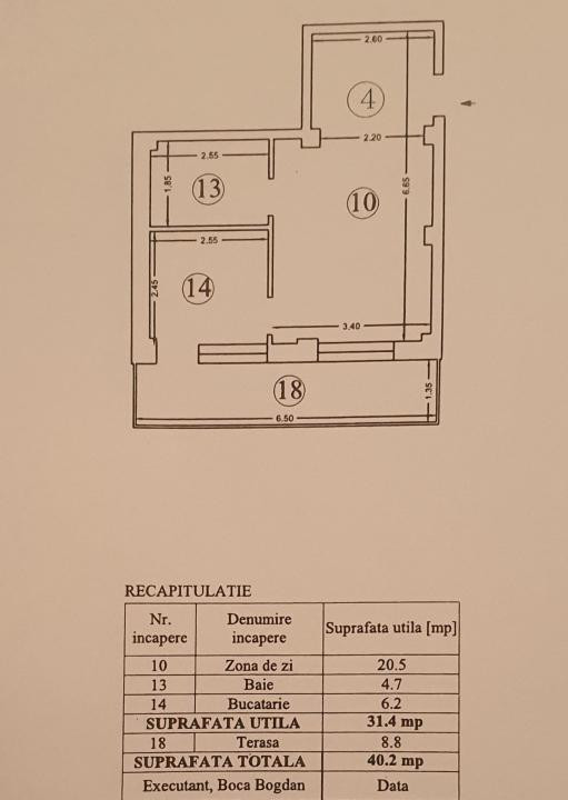 Apartament cu o camere - Bloc nou Comision 0