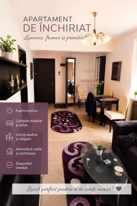 Apartament cu 2 camere la Exclusiv Residence, modern, Copou!