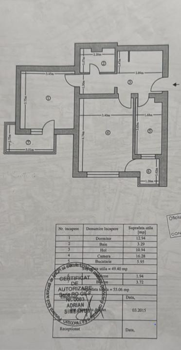 Apartament cu 2 camere in Pacurari, zona Moara de Foc!