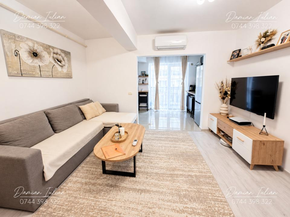 Apartament 2 camere, mobilat și utilat, parcare inclusă – Valea Lupului