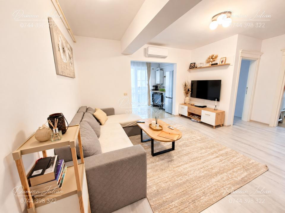 Apartament 2 camere, mobilat și utilat, parcare inclusă – Valea Lupului